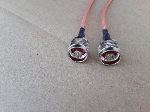 RG-400 N Male to N Male Double Shielded Coaxial Cable US Made