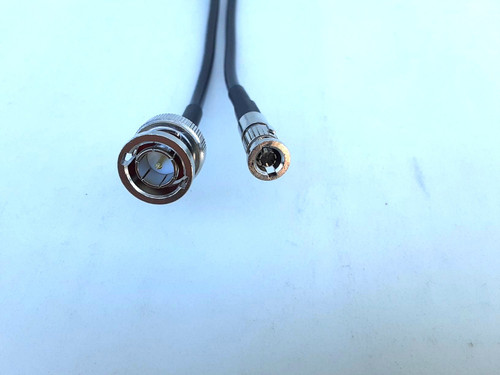 1855a Micro BNC Male to BNC Male Coaxial Cable 6 GHz75 Ohms
