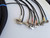 Snake 1855A HD-SDI Video Cable 6 GHZ Right Angle BNC Male to BNC Male