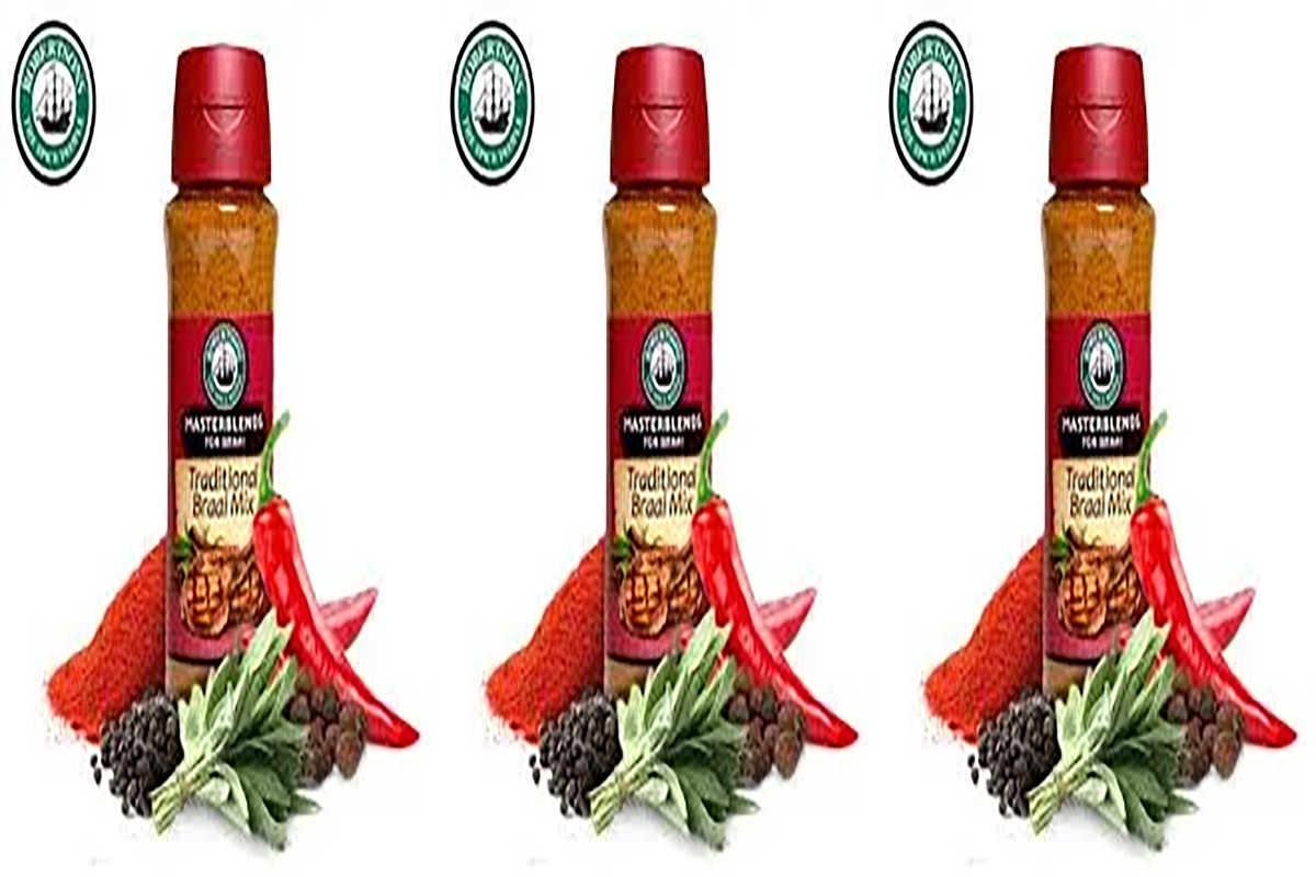 Robertsons Masterblends TRADITIONAL BRAAI Mix 130g x 3 Units Biltong