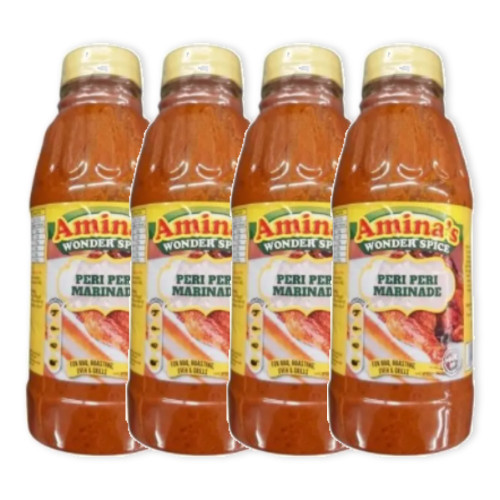 Amina's Marinade Peri Peri Braai 500ml x 4 Units