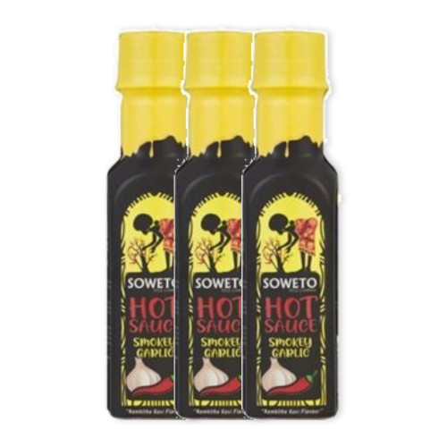 Soweto Spice Smokey Garlic Chilli Sauce 150ml x 3 Units
