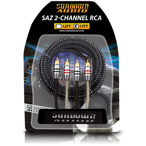 SAZ RCA - 2 Channel - 17 Ft Hi-Fi
