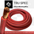 1/0 AWG Tru Spec #TeamWeldingWire Copper Wire Red - Bulk