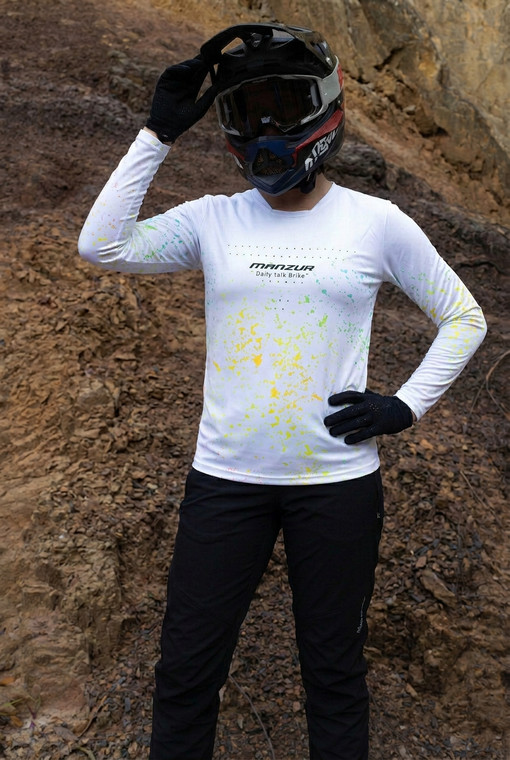 Camiseta Race Air Enduro Larga Mujer - Bianca