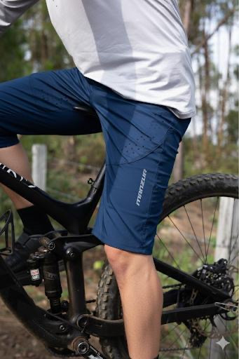 Pantalon Race Air Enduro Corto Hombre - Azul
