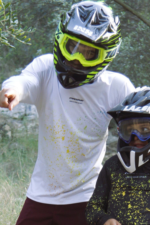 Camiseta Niño Race Air Enduro - Bianca
