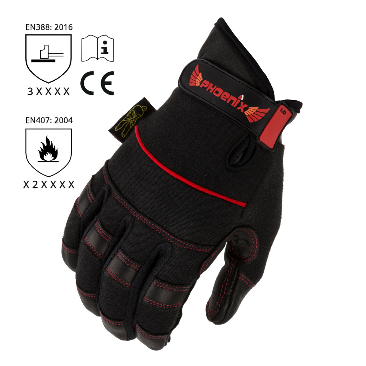 guantes sucios y vernier en taller, equipo mecánico 7353742 Foto