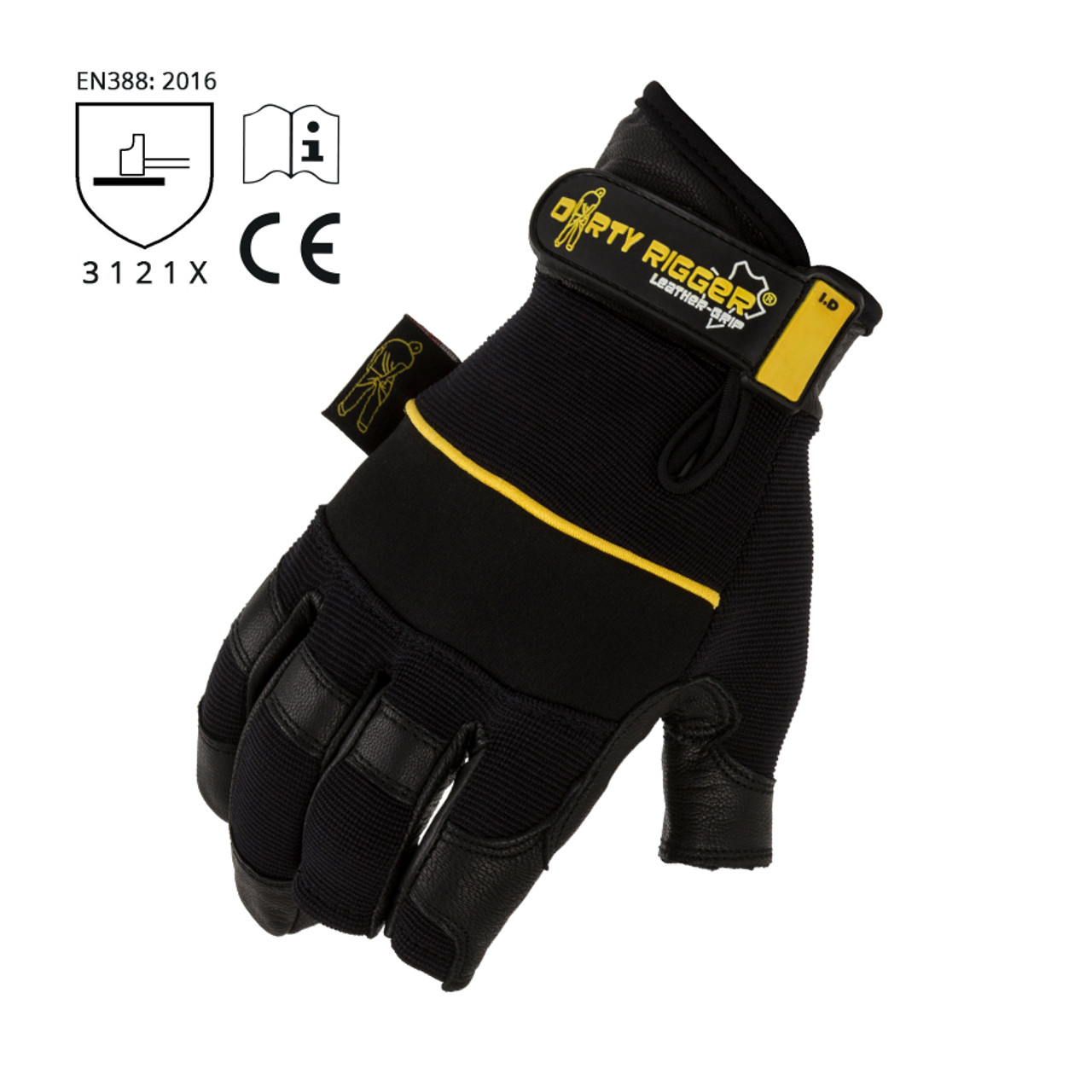 Guantes DIRTY RIGGER Leather Grip