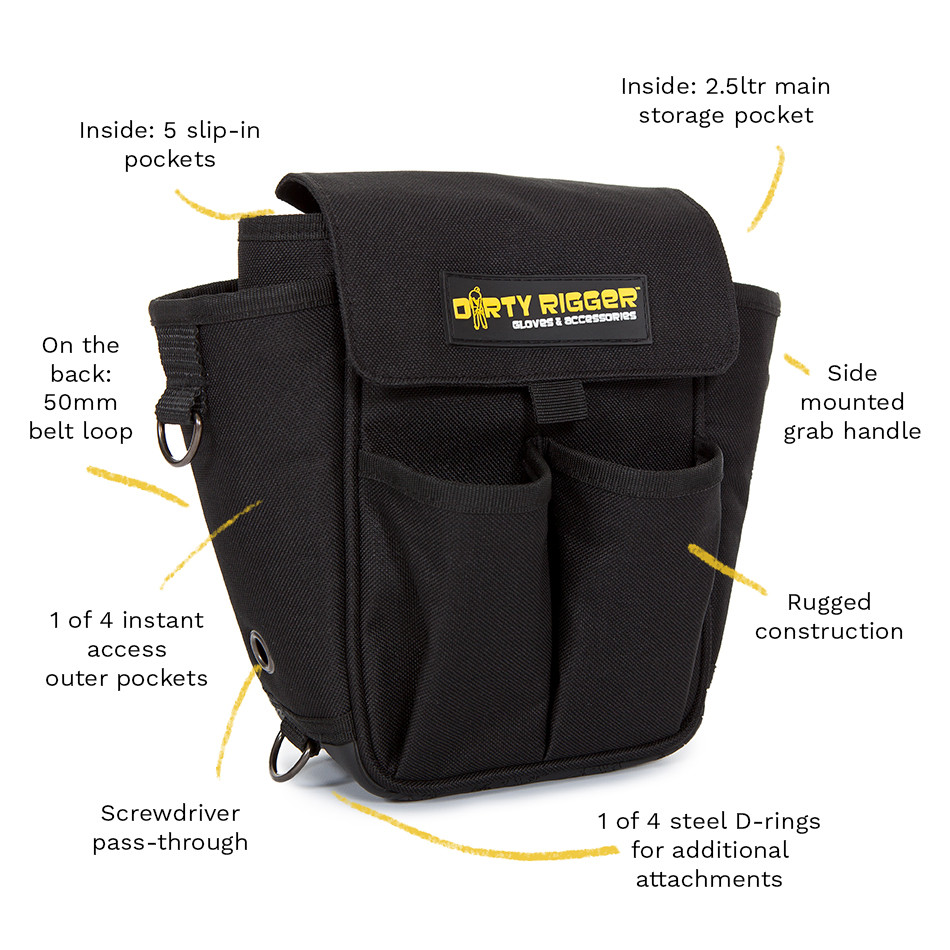 Dirty Rigger™ Tech Pouch - Main Image