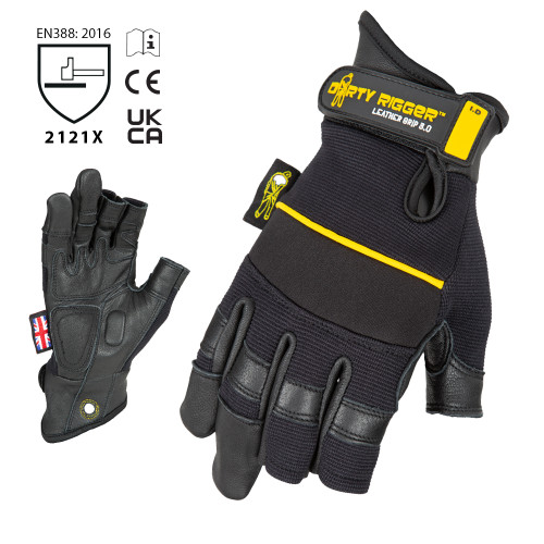 Dirty Rigger™ Leather Grip™ 3.0 Glove – Framer Dirty Rigger™ Leather Grip™ 3.0 Glove – Framer