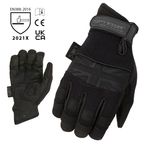Comfort Fit™ Black Edition Rigger Glove – Full Fingered