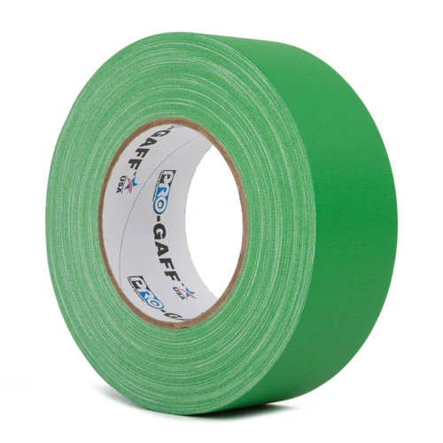 Pro Gaff Chroma Green. Green Screen Gaffer Tape