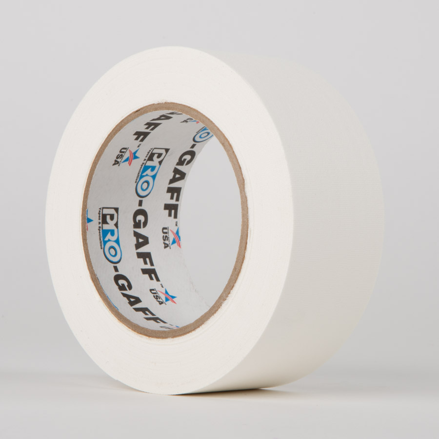 Buy H/Q Cloth Gaffer Tape White 25mm, Direct Digital