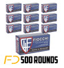 Fiocchi Shooting Dynamics 9MM, 115gr., FMJ - 500 Rounds