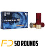 Federal Power-Shok 12 GA, 2-3/4in. Twelve Pellet 00 Buckshot - 50 Rounds