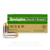 Remington Golden Saber Defense .40 S&amp;W, 180gr, JHP - 20 Rounds [MPN: 27608]