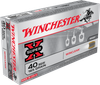 Winchester Super-X .40 S&amp;W, 165gr, BEB - 50 Rounds [MPN: WC401]