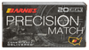 Barnes Bullets Precision Match 6.5 CREEDMOOR, 140gr, OTM - 20 Rounds [MPN: 30166]