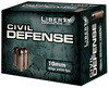 Liberty Ammunition Civil Defense 10MM ACP, 60gr, HP - 20 Rounds [MPN: LACD10032]