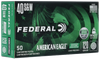 Federal American Eagle .40 S&amp;W, 120gr, LFN - 50 Rounds [MPN: AE40LF1]