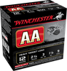 Winchester AA Heavy 12 GA, 2-3/4in. 1-1/8oz. #9 Shot - 25 Rounds [MPN: AAM129]