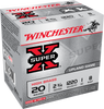 Winchester Super-X High Brass 20 GA, 2-3/4in. 1oz. #8 Shot - 25 Rounds [MPN: X208]