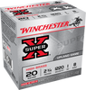 Winchester Super-X High Brass 20 GA, 2-3/4in. 1oz. #8 Shot - 25 Rounds [MPN: X208]