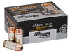 Sig Sauer Elite Performance .45 ACP, 185gr, JHP - 50 Rounds [MPN: E45AP050]