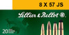 Sellier &amp; Bellot Rifle, S&amp;b Sb857jsa       8x57js  196 Fmj          20/box