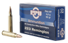 PPU Standard Rifle .223 REM, 62gr, FMJBT - 20 Rounds [MPN: PP223F2]
