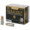 Speer Gold Dot 9MM, 124gr, HP - 20 Rounds [MPN: 23618GD]