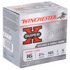 Winchester Super-X Game Load 16 GA, 2-3/4in. 1oz. #6 Shot - 25 Rounds [MPN: XU166]