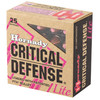 Hornady Critical Defense 9MM, 100gr, FTX - 25 Rounds [MPN: 90240]
