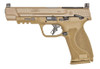 Smith & Wesson M&P9 M2.0 9mm, 5" Barrel, 17rd, FDE, Optics Ready, 3Dot Sights