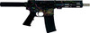Great Lakes Firearms & Ammo Ar15 Pistol .223 Wylde 7.5" 30Rd S/s Bbl Splatter Black