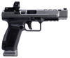Canik Arms TP9 SFx 9mm Luger 5.20" 20+1 Tungsten Gray/ Black Semi Auto Pistol with Red Dot Sight