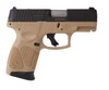 TAURUS G3C T.O.R.O. 9MM 3.2" BARREL 12-ROUNDS FLAT DARK EARTH OPTICS READY