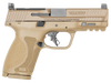 SMITH & WESSON M&P 9 M2.0 COMPACT 9MM 4" BARREL 15-ROUNDS FDE OPTICS READY NMS
