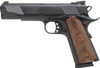Iver Johnson 1911 Eagle, 45 ACP, 5", 8rd, Walnut Grips, Black