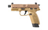 FN 502 Tactical 22 LR 4.60" Threaded Barrel 10+1, Flat Dark Earth, Manual Safety, Optics Ready 66101009