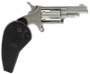 North American Arms 22LLRHG Mini-Revolver 22 LR 5rd 1.63" Overall Stainless Steel with Black Synthetic Holster Grip