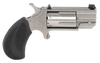 North American Arms PUGTC Pug 22 Mag 5rd 1" Stainless Steel Black Rubber Grip