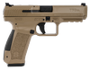 Canik HG4863DN TP9 Mod.2 9mm Luger 4.46" 18+1 Desert Tan Cerakote Interchangeable Backstrap Grip