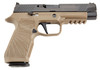 Wilson Combat SIGWCP320F9TATS P320 9mm Luger 4.70" 17+1 Tan Black DLC Stainless Steel Slide Tan Polymer Grip