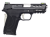 S&W M&P Shield EZ PC 9mm Pistol With Safety, Black/Silver