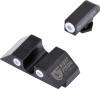 Night Fision Tritium White Dot - "u" Rear Glock 20-41 Sgt Set