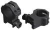 Weaver Mounts Four Hole Skeleton, Weav 48360 Tact Rings 1in  Med