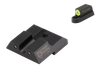 Night Fision Night Sight Set, Nf Czu-076-007-ygzg     Ns Cz  P07   U-rear