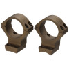 Browning X-Bolt Scope Rings 34mm Tube High Height Burnt Bronze Cerakote